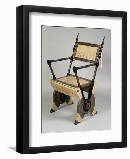 Art Nouveau Style Moorish Armchair-Carlo Bugatti-Framed Giclee Print