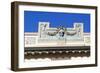 Art Nouveau-Style Pediment-null-Framed Giclee Print