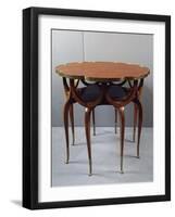 Art Nouveau Style Table, 1902-Hermann Obrist-Framed Giclee Print