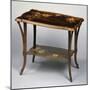 Art Nouveau Style Table with Inlays-Emile Galle-Mounted Giclee Print