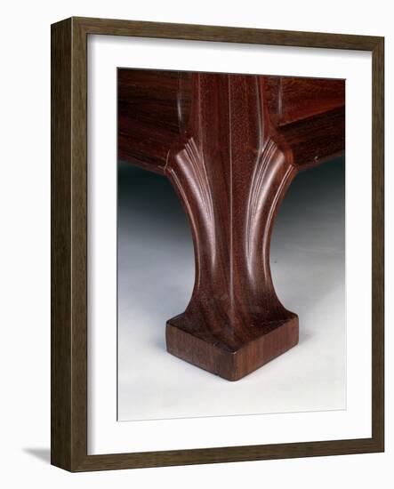 Art Nouveau Style Three-Tier Pedestal Table, Ca 1910-Eugene Vallin-Framed Giclee Print