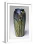 Art Nouveau Style Vase with Floral Decoration, 1900-null-Framed Giclee Print