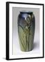 Art Nouveau Style Vase with Floral Decoration, 1900-null-Framed Giclee Print