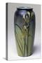 Art Nouveau Style Vase with Floral Decoration, 1900-null-Stretched Canvas