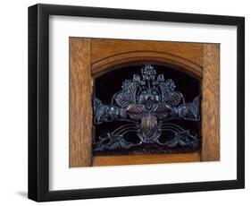 Art Nouveau Style Welsh Dresser, Part of Dining Room Set, 1905-1908-Henri Bellery-desfontaines-Framed Giclee Print