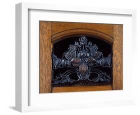 Art Nouveau Style Welsh Dresser, Part of Dining Room Set, 1905-1908-Henri Bellery-desfontaines-Framed Giclee Print