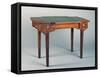 Art Nouveau Style Writing Desk, 1920-Eugenio Quarti-Framed Stretched Canvas