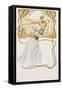 Art Nouveau Tennis-null-Framed Stretched Canvas