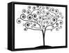 Art Nouveau Tree-NaturalVisions-Framed Stretched Canvas