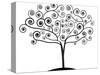 Art Nouveau Tree-NaturalVisions-Stretched Canvas