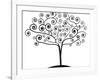 Art Nouveau Tree-NaturalVisions-Framed Art Print