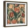 Art Nouveau Tulips-Sasha-Framed Giclee Print
