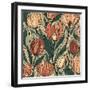 Art Nouveau Tulips-Sasha-Framed Giclee Print