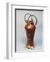 Art Nouveau Vase with Bronze Ornaments, 1905-Giorgio Vasari-Framed Giclee Print