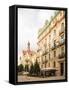 Art Noveau architecture in Central Riga, Latvia, Baltic States, Europe-Ben Pipe-Framed Stretched Canvas