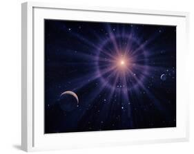 Art of Betelgeuse As Supernova-Joe Tucciarone-Framed Photographic Print