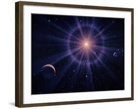 Art of Betelgeuse As Supernova-Joe Tucciarone-Framed Photographic Print