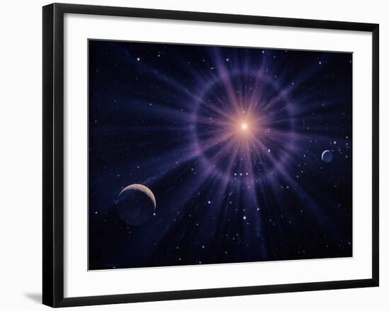 Art of Betelgeuse As Supernova-Joe Tucciarone-Framed Photographic Print