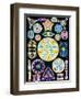 Art of Diatom Algae (from Ernst Haeckel)-null-Framed Premium Photographic Print