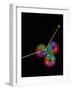 Art of Electron Interacting with Nucleus-Science Photo Library-Framed Photographic Print