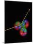 Art of Electron Interacting with Nucleus-Science Photo Library-Mounted Photographic Print