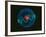 Art of Hydrogen Atom with Electron In Orbital-Laguna Design-Framed Photographic Print