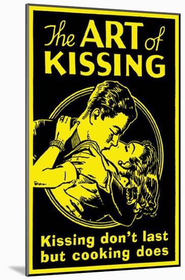 Art of Kissing The-null-Mounted Poster