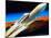 Art of Launch of Ariane 5 Rocket-David Ducros-Mounted Photographic Print