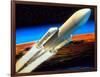 Art of Launch of Ariane 5 Rocket-David Ducros-Framed Photographic Print