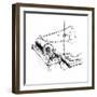 Art of Roentgen's X-ray Apparatus for Imaging Hand-Science Photo Library-Framed Photographic Print