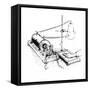 Art of Roentgen's X-ray Apparatus for Imaging Hand-Science Photo Library-Framed Stretched Canvas