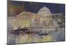Art Palace at Night-null-Mounted Giclee Print