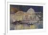 Art Palace at Night-null-Framed Giclee Print