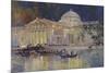 Art Palace at Night-null-Mounted Giclee Print