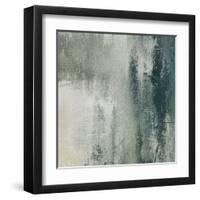 Art Paper Texture For Background In Black And White Colors-Irina QQQ-Framed Art Print