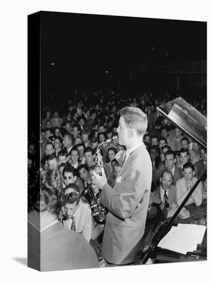 Art Pepper, c.1947-William Paul Gottlieb-Stretched Canvas