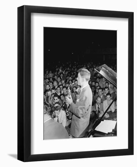 Art Pepper, c.1947-William Paul Gottlieb-Framed Photographic Print