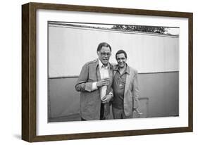 Art Pepper, (Dexter Gordon), Knebworth, 1981-Brian O'Connor-Framed Photographic Print