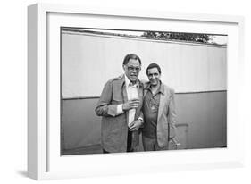 Art Pepper, (Dexter Gordon), Knebworth, 1981-Brian O'Connor-Framed Photographic Print