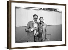 Art Pepper, (Dexter Gordon), Knebworth, 1981-Brian O'Connor-Framed Photographic Print