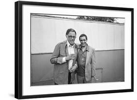 Art Pepper, (Dexter Gordon), Knebworth, 1981-Brian O'Connor-Framed Photographic Print