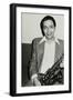 Art Pepper Holding His Saxophone, Royal Festival Hall, London, 14 July, 1980-Denis Williams-Framed Photographic Print