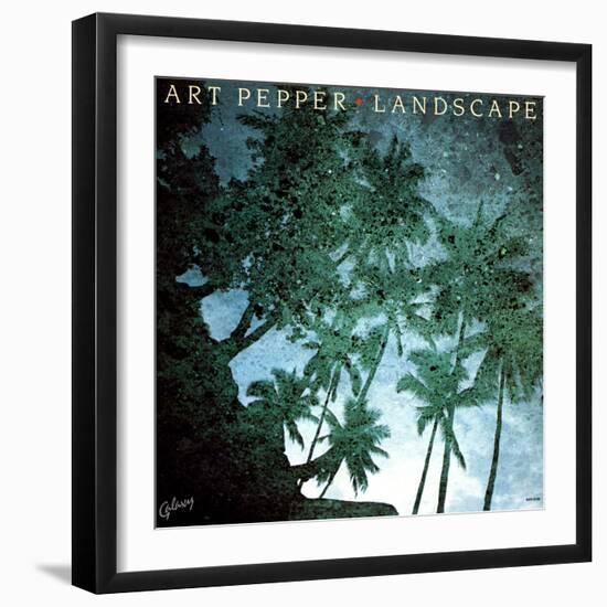 Art Pepper - Landscape-null-Framed Art Print