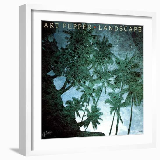 Art Pepper - Landscape-null-Framed Art Print