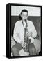 Art Pepper, London, 1979-Brian O'Connor-Framed Stretched Canvas