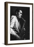 Art Pepper Performing at Fat Tuesday-Ted Thai-Framed Photographic Print