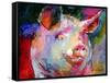 Art Pig 1-Richard Wallich-Framed Stretched Canvas