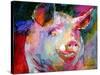 Art Pig 1-Richard Wallich-Stretched Canvas