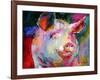 Art Pig 1-Richard Wallich-Framed Giclee Print