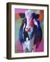 Art Pink Cow-Richard Wallich-Framed Giclee Print